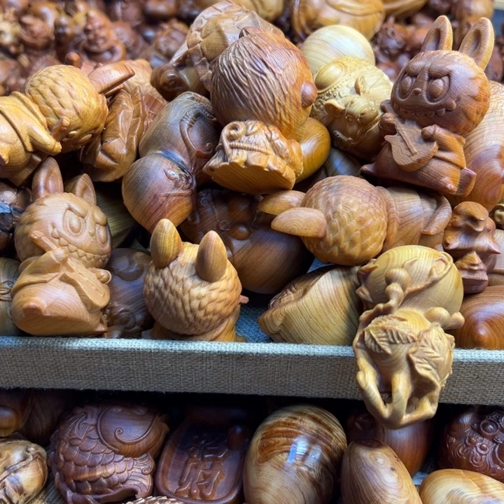 柏木（崖柏）太行崖柏手把件