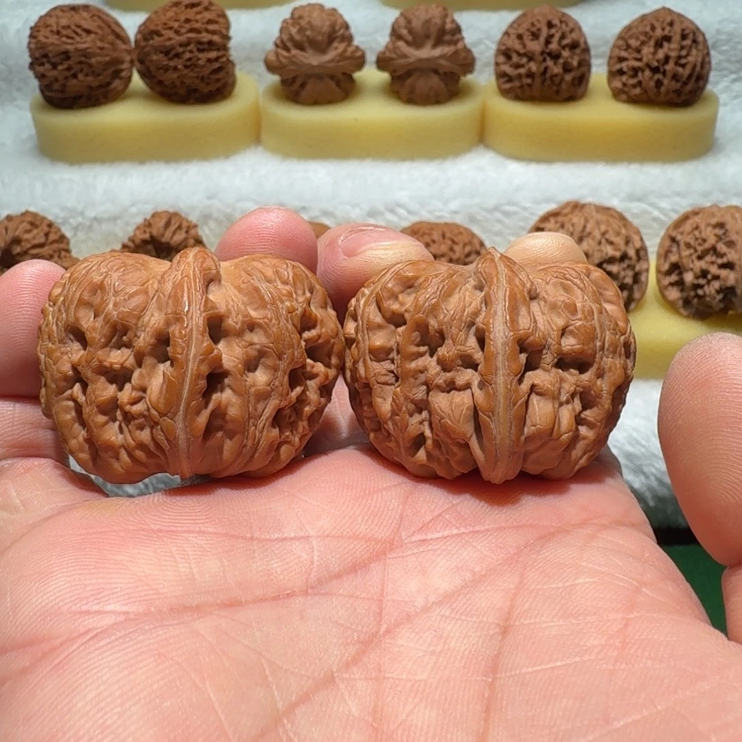 吊坠文玩核桃元宝45