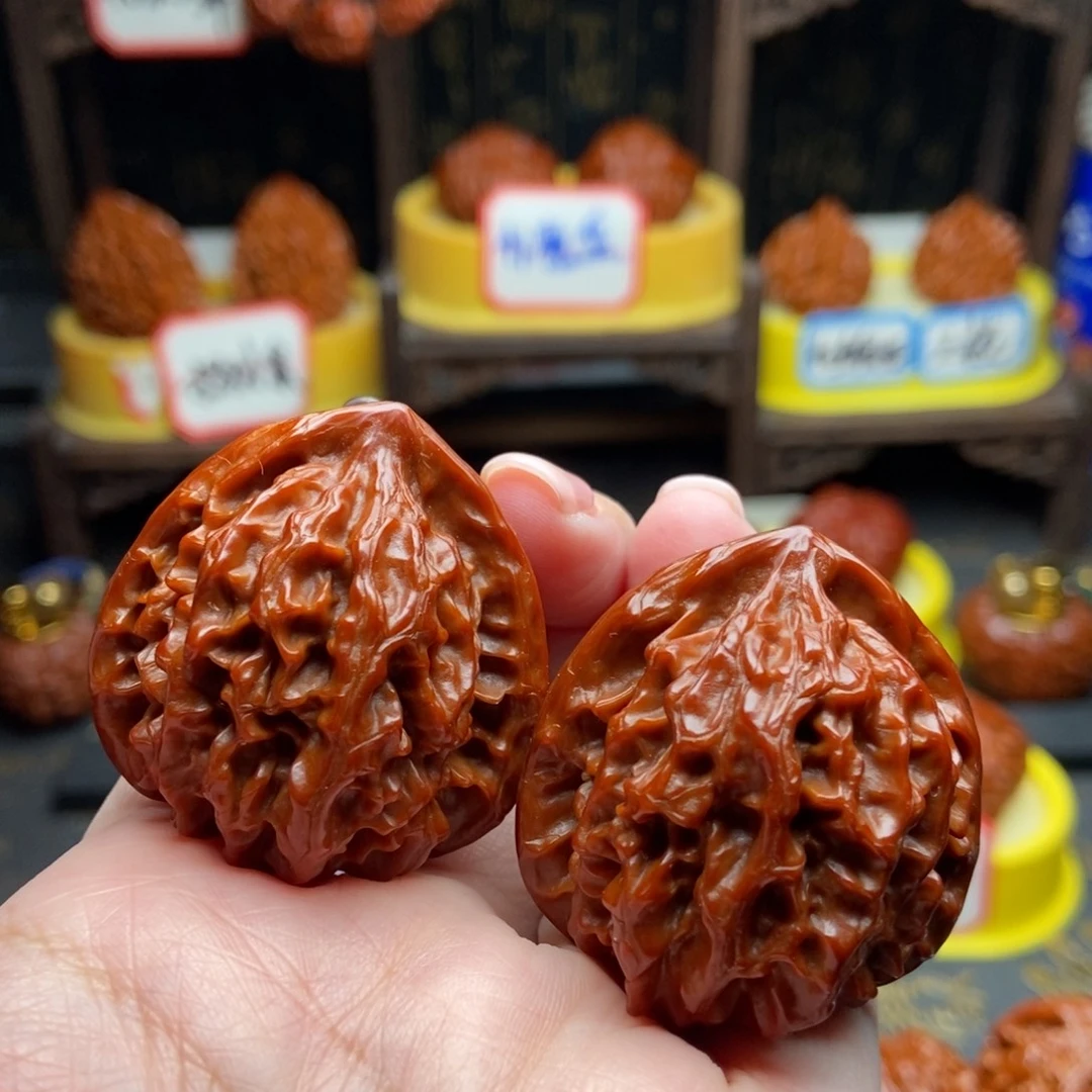 文玩核桃吊坠38龙鳞