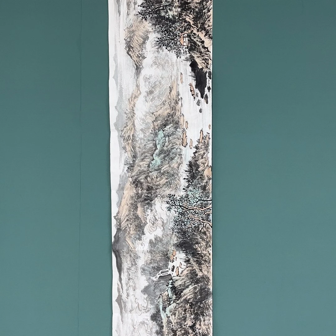 国画张宇老师手绘作品