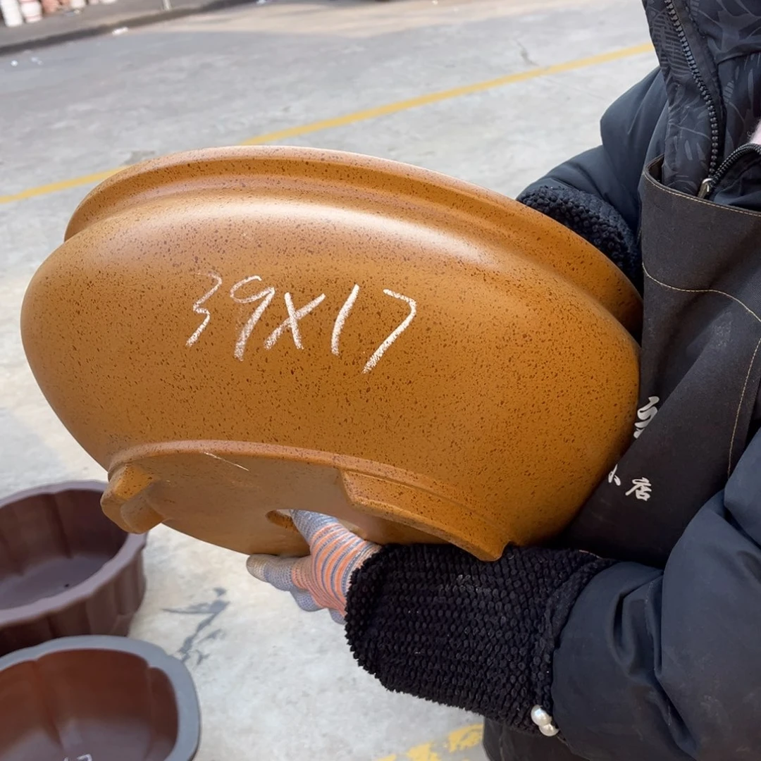 紫砂花盆盆景艺术