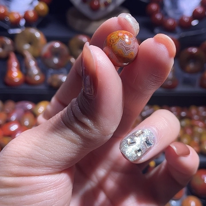 玛瑙/玉髓未镶嵌天然战国红玛瑙玉髓