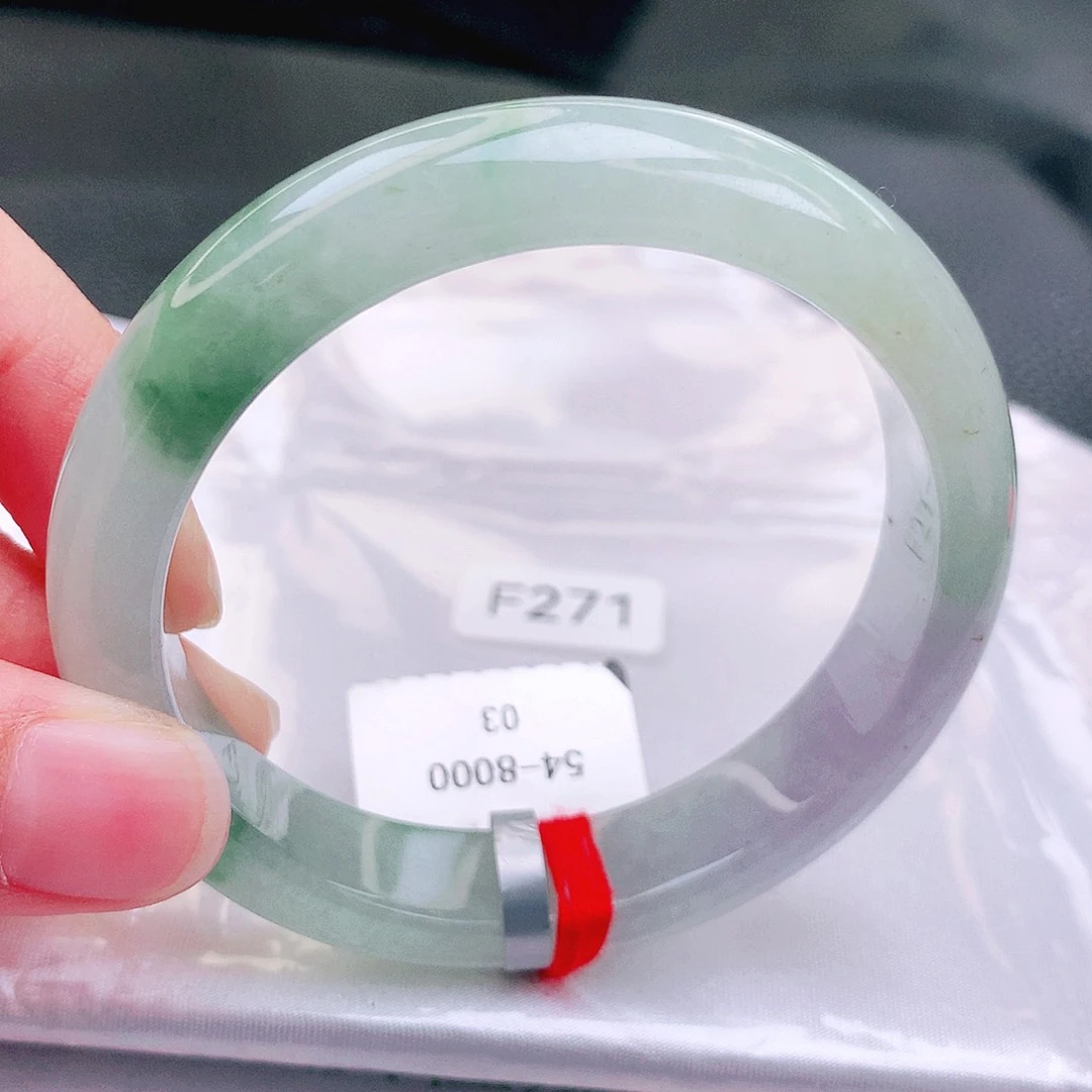 翡翠未镶嵌手镯缅甸天然a货翡翠手镯