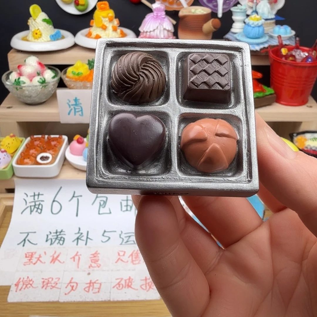 树脂食玩冰箱贴 凭开箱视频售后