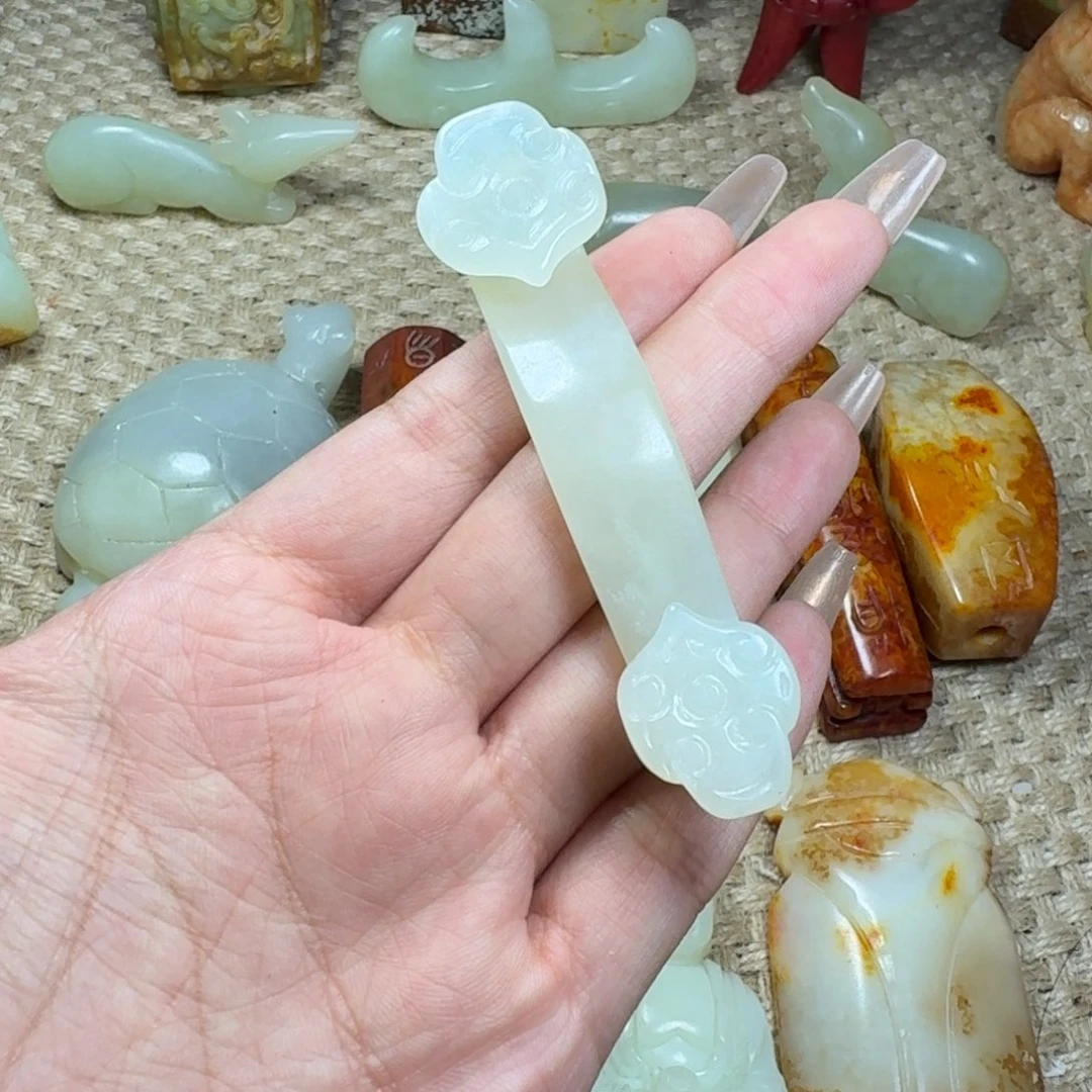 白玉菩提吊坠挂件