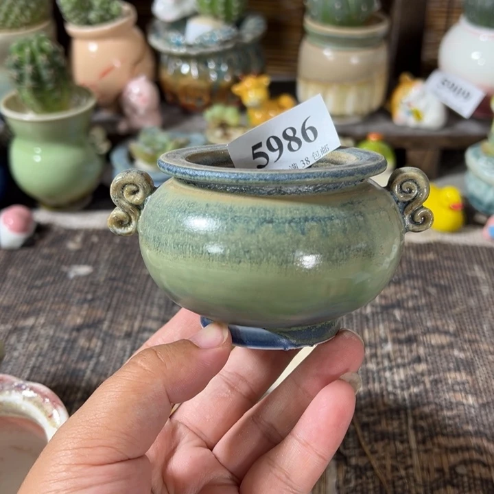 口5 手工花盆满30包邮