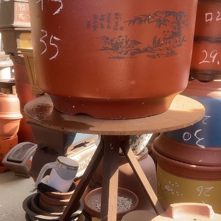 45平海花盆紫砂花盆紫砂