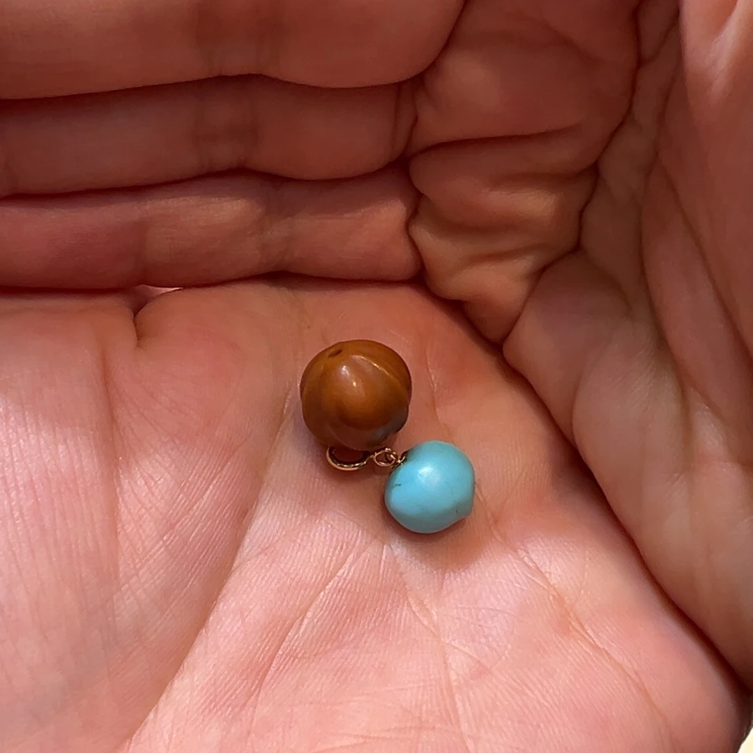 猴头核桃吊坠配件