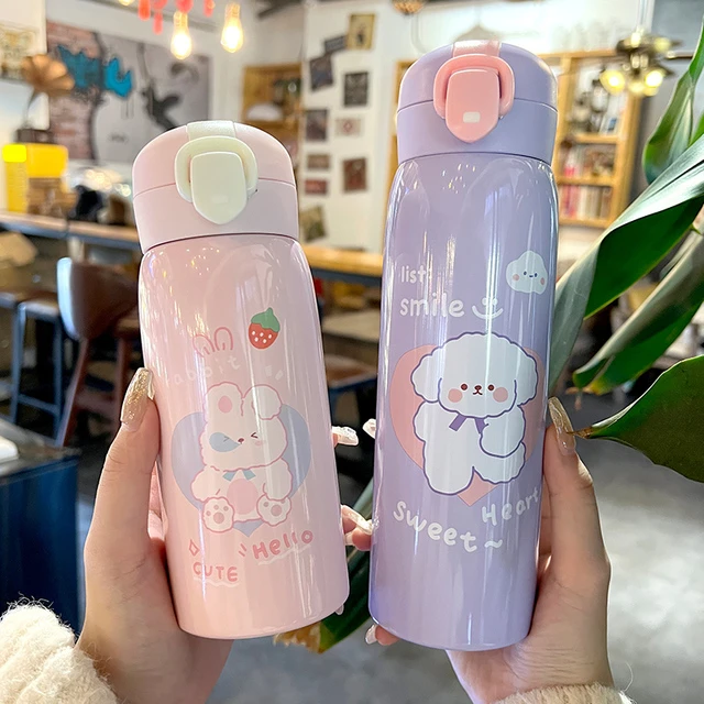 2025新款儿童保温杯女孩高颜值304不锈钢直饮水杯小学生上学专用
