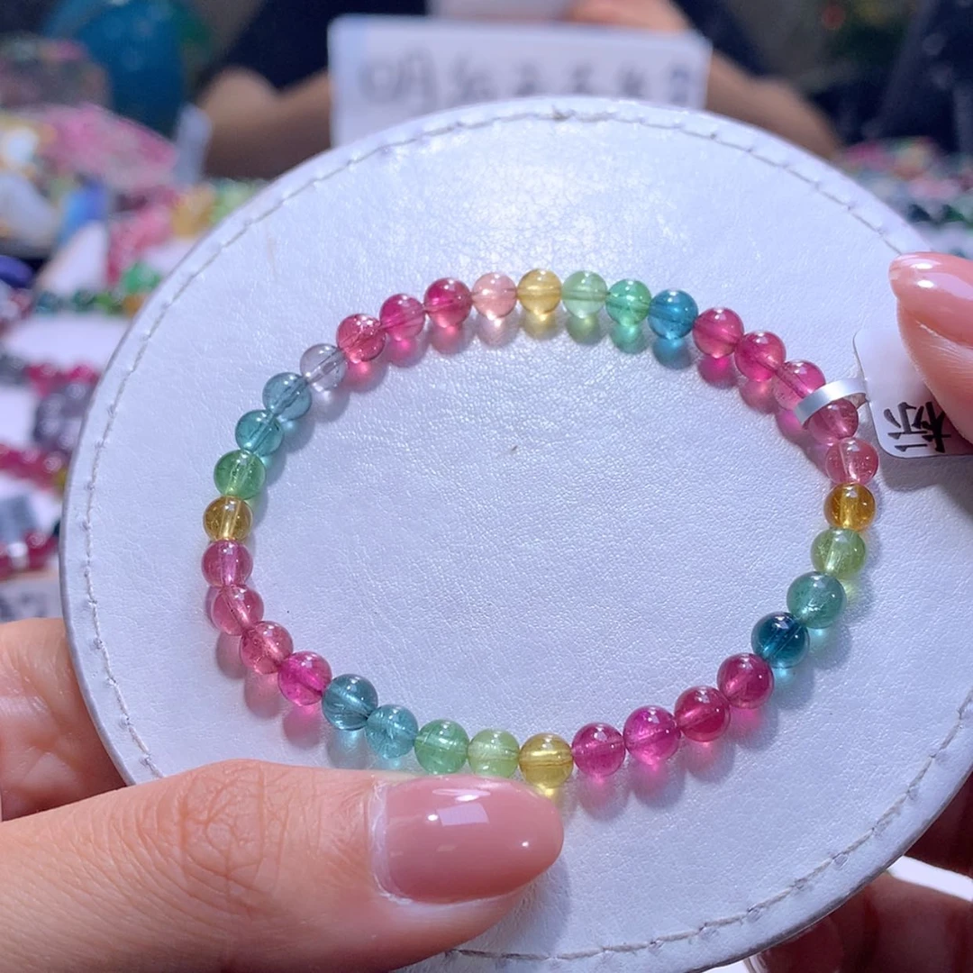 【闪购商品】未镶嵌手串碧玺5.3m净体
