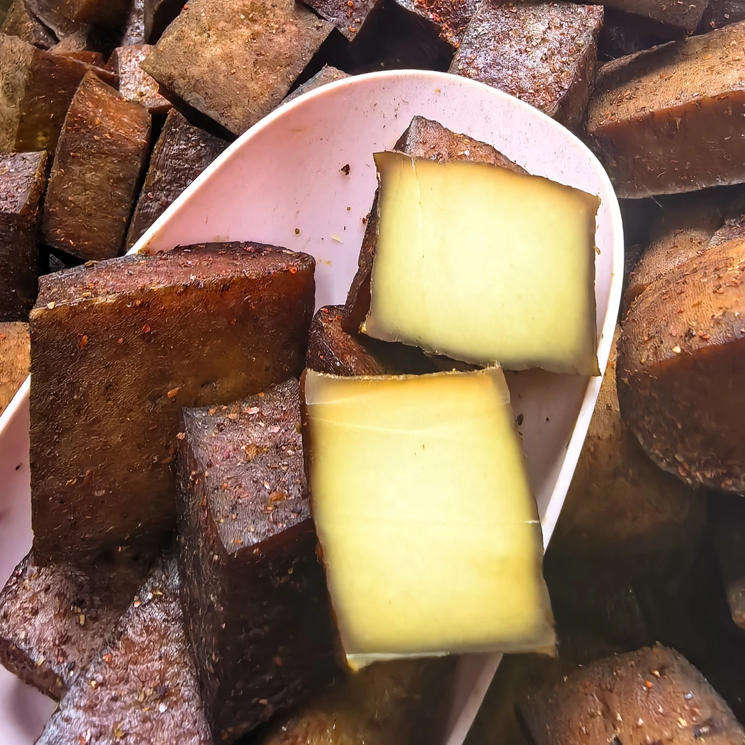 八仙纯手工柴火烟熏豆腐干