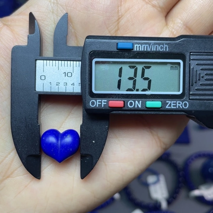 未镶嵌青金石13mm屁桃爱心配饰