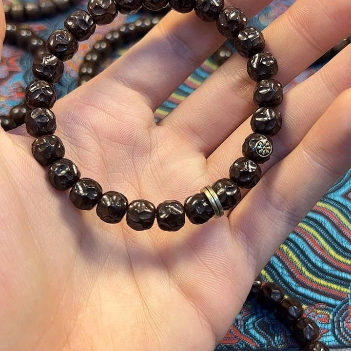 椰蒂吊坠梵****?98sss无相 2金2银标 铜卡环 椰蒂