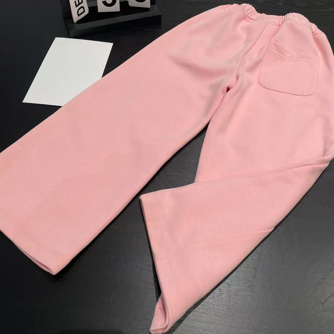 秋冬女童针织裤粉色 1040沐系