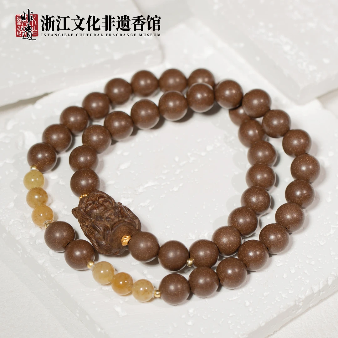 【非遗药香】药香珠 雍正旷野 多圈手串 CX185