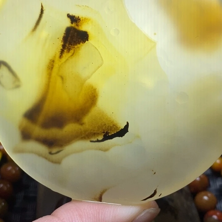 玛瑙/玉髓颈饰未镶嵌黑**生