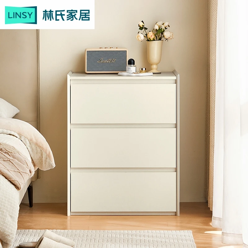 林氏家居梳妆台小户型卧室现代简约床尾化妆桌收纳柜一体OY6E ZH