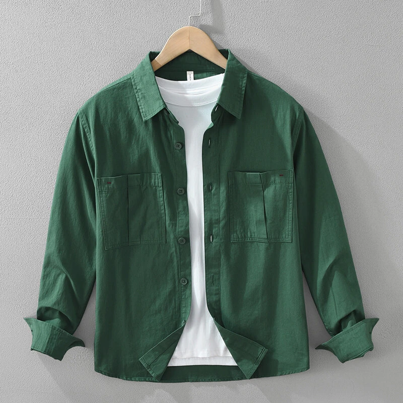 长期有货高品质百搭春季新款衬衫休闲衬衣外套