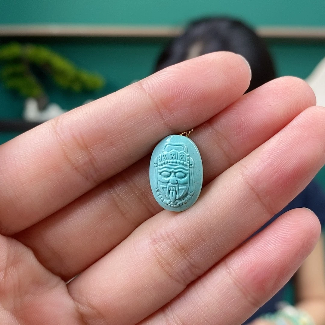 未镶嵌绿松石珠宝奇石