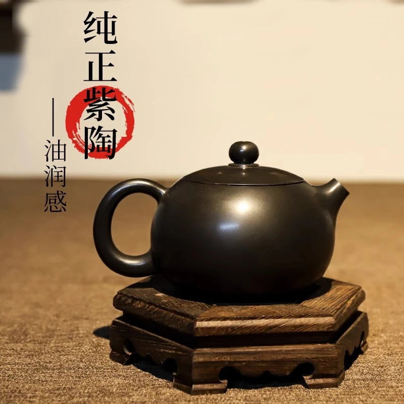 云南建水紫陶茶壶泡茶全手工精美西施壶紫陶瓷小容量家用功夫茶具