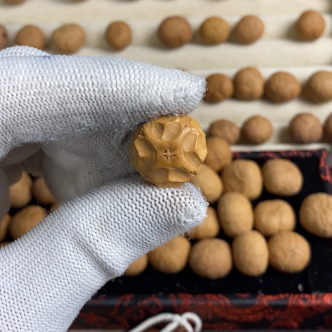 吊坠凤眼菩提18.1麒麟雕刻