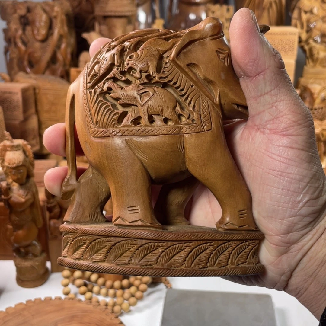 幽***香檀香木无事牌老山檀香