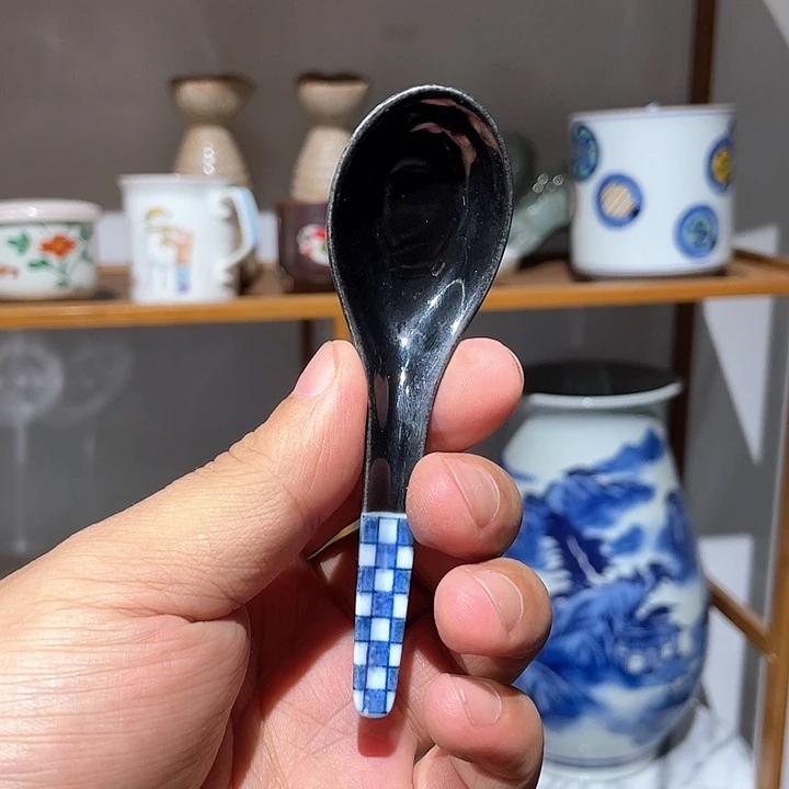 五***马紫砂207，英波窑款内外满绘深盘