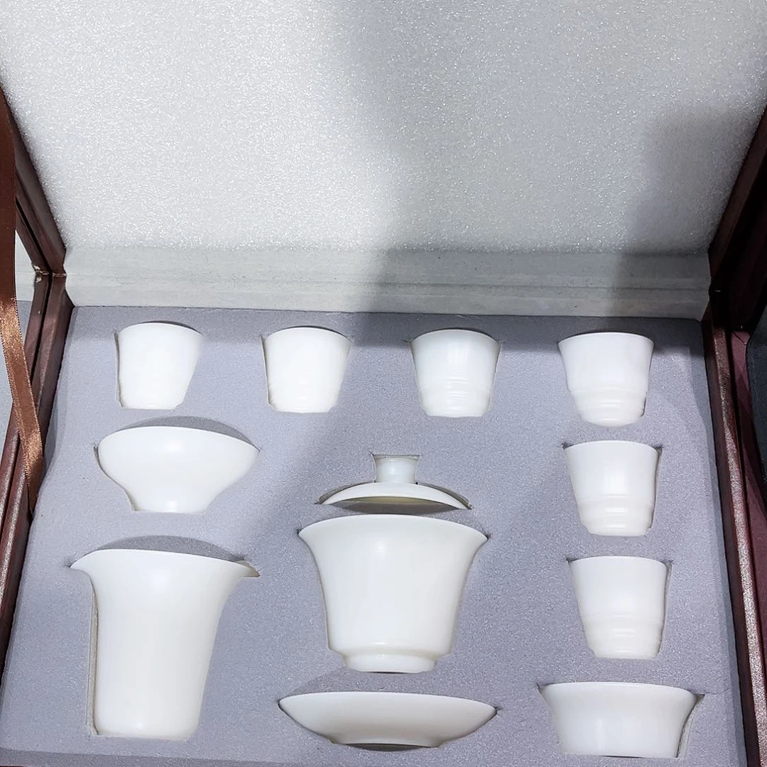 郭老师素烧套装带底款证书