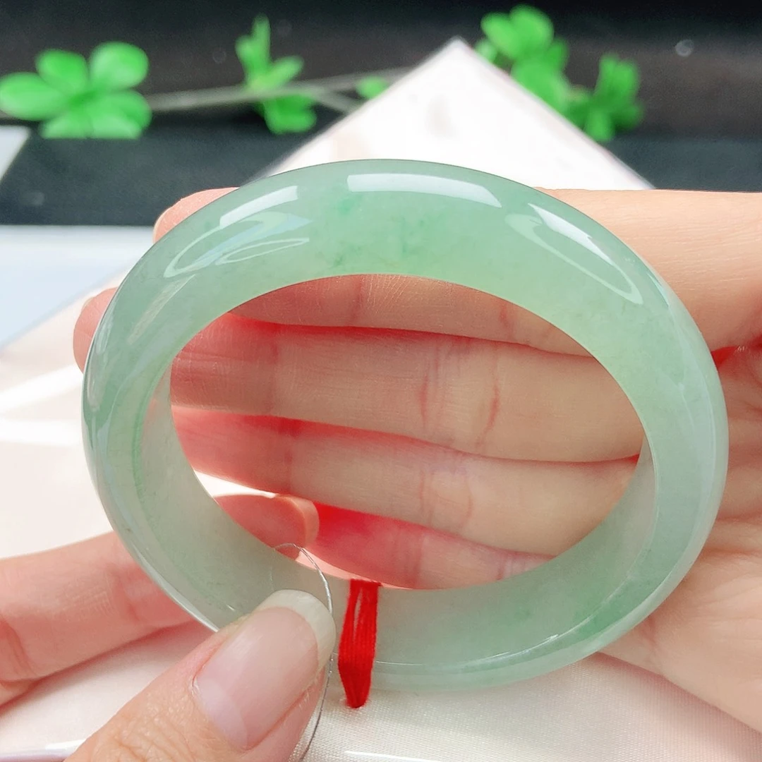 未镶嵌手镯翡翠56圈