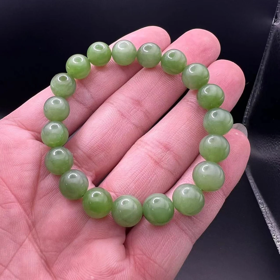 【可塘余掌柜】和田玉碧玉手链-约10mm-KTDMC-011805-多样性发一件