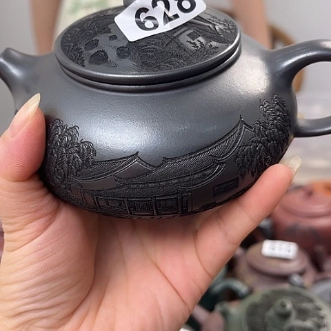茶壶紫砂紫砂微瑕