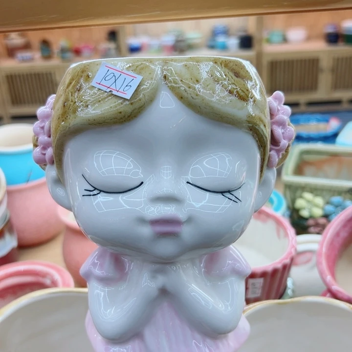 有孔，满10元发货多肉陶瓷花盆