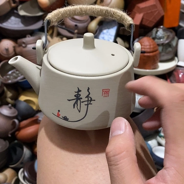 瓷片荷花绽放光芒……然后我们去