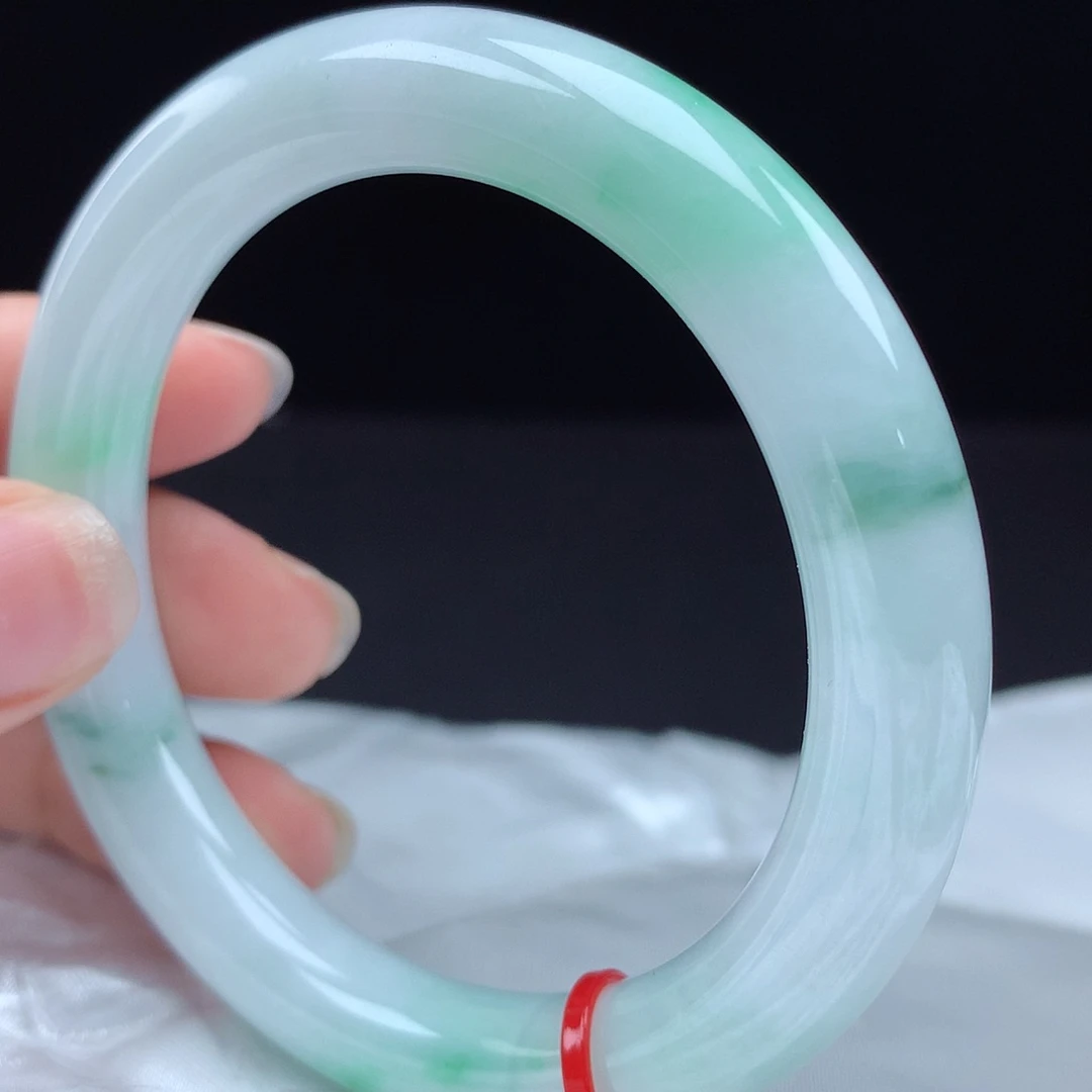 未镶嵌手镯翡翠78054，