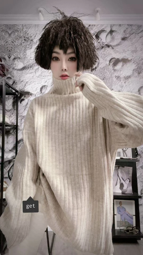 【佳老板】#秋款韩版气质洋气炸街女装休闲毛衣