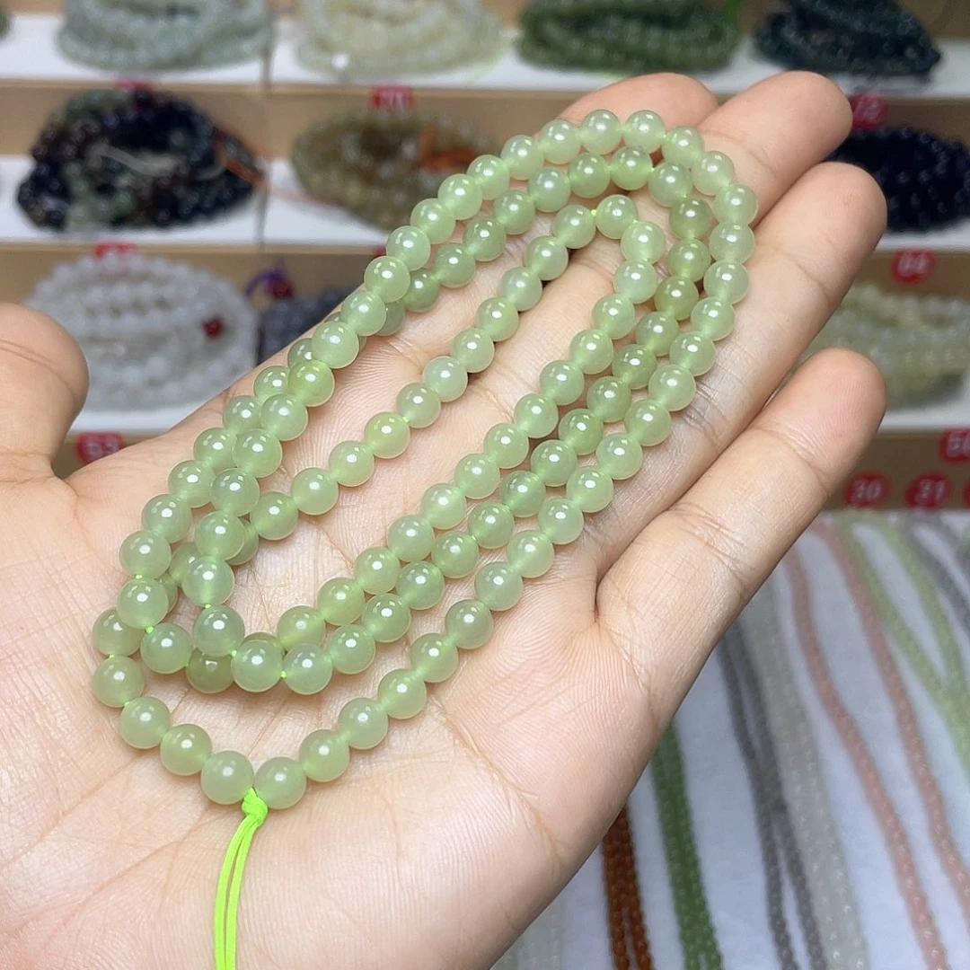 和田玉颈饰未镶嵌红*赞6mm