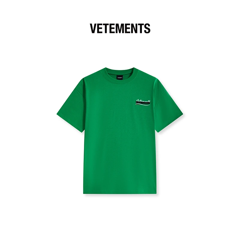 VETEMENTS(可乐系列)男女同款夏季印花短袖T恤休闲宽松65352001