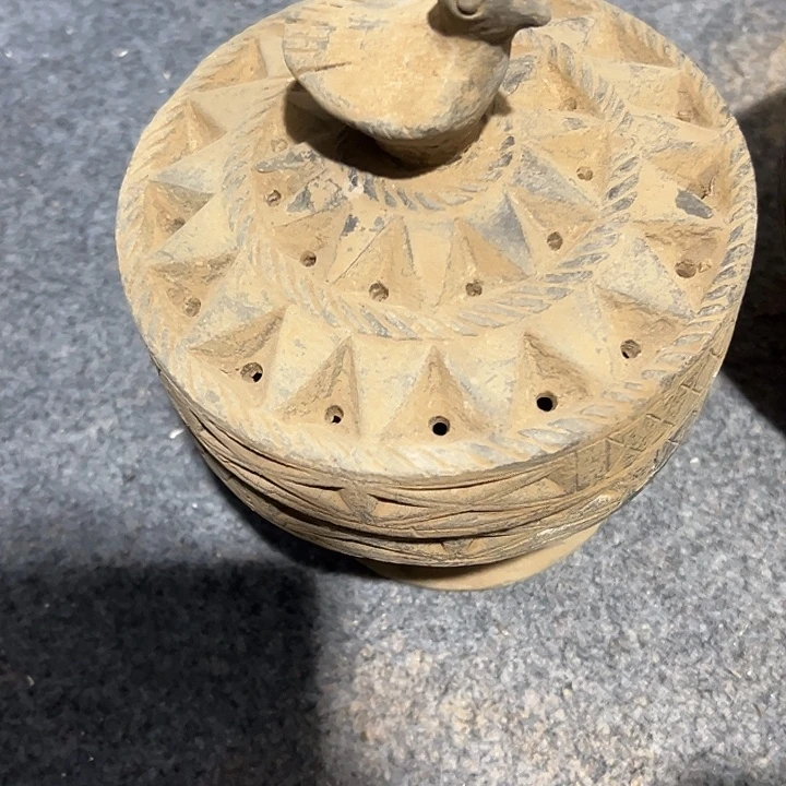 向***苑瓦当摆件茶壶茶台陶瓷