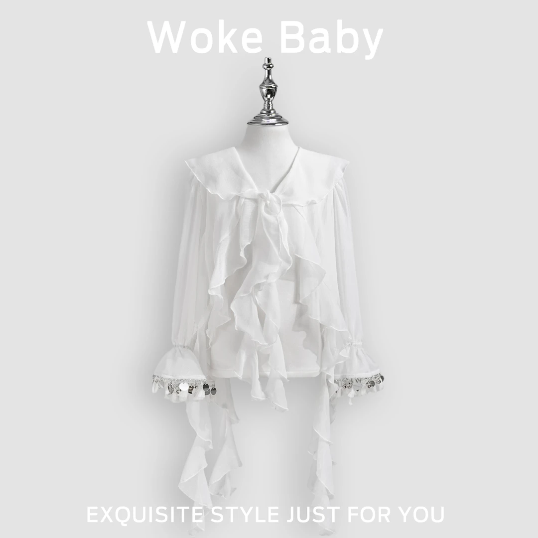 女童夏季可爱吊带中大童上衣中领套头汉服裙子M5612