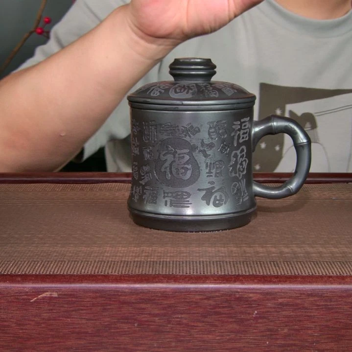 茶杯紫砂高货放漏