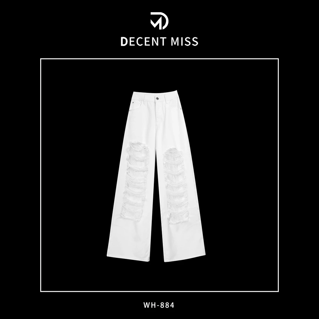 【星】DECENT MISS奢华时尚设计牛仔裤WH-884