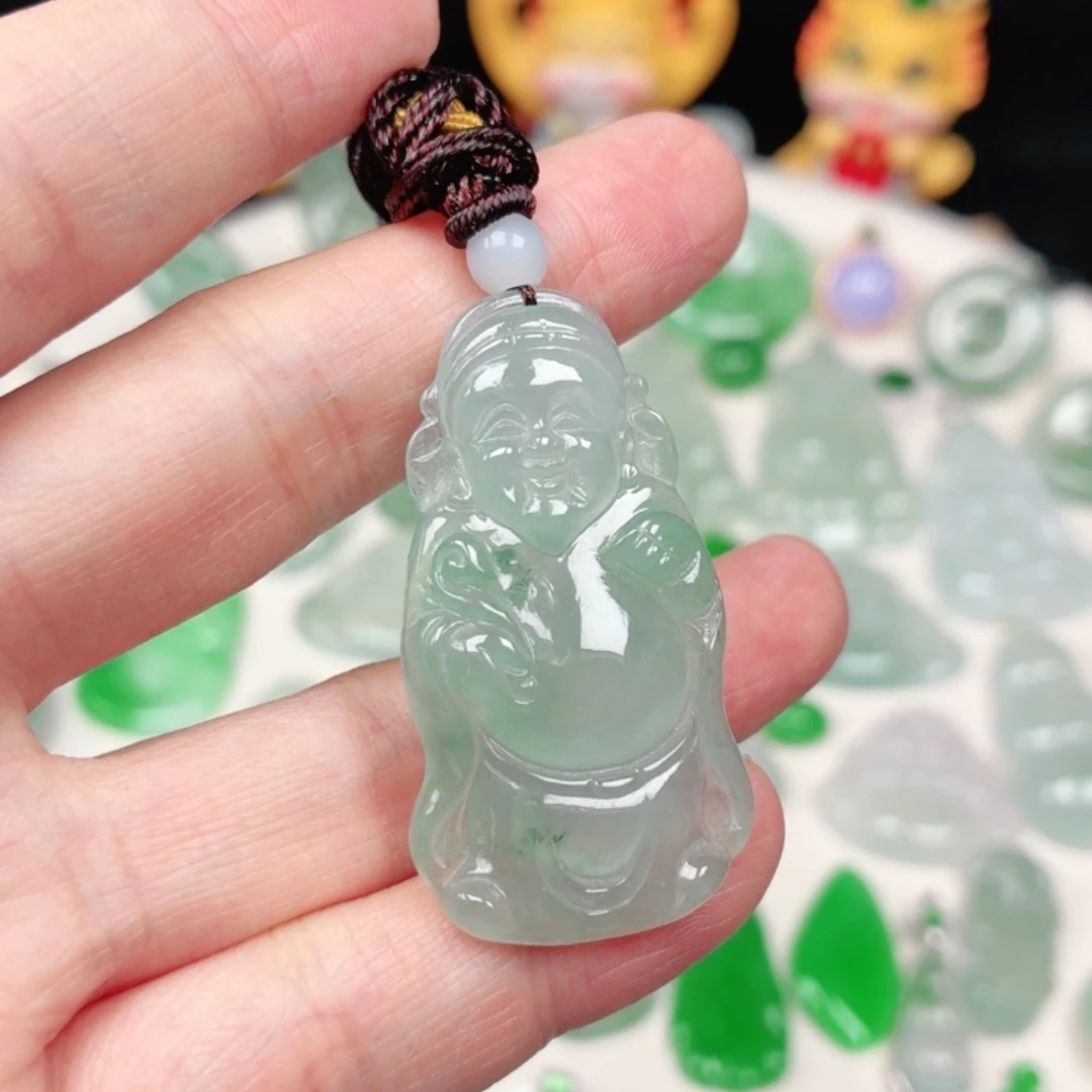 颈饰未镶嵌翡翠缅甸天然A货翡翠