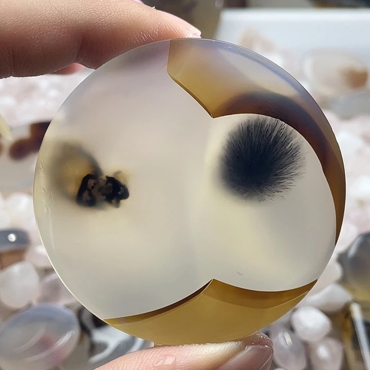 玛瑙/玉髓合金颈饰