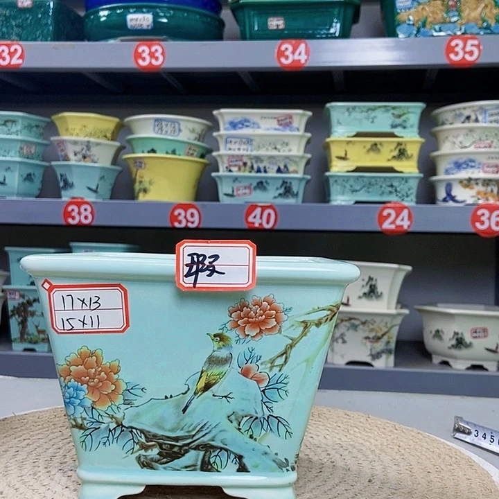 紫砂花瓶紫砂花盆