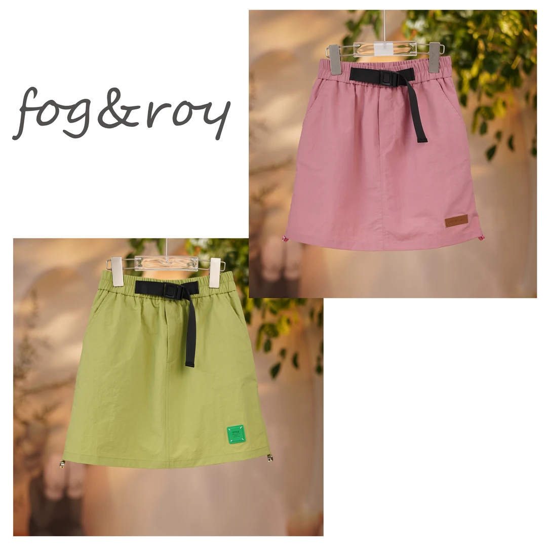 Misty裙裤<青柠>童装女童裙裤亲子装中长款夏季速干户外宽松运动