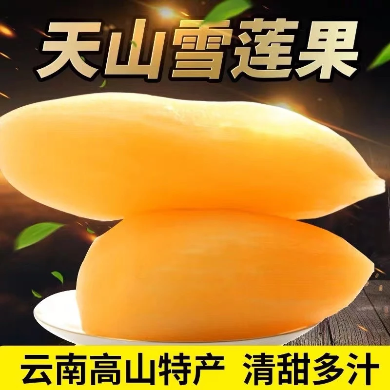 【送削皮刀】头茬云南特产天山雪莲果新鲜现挖清甜多汁应季水果