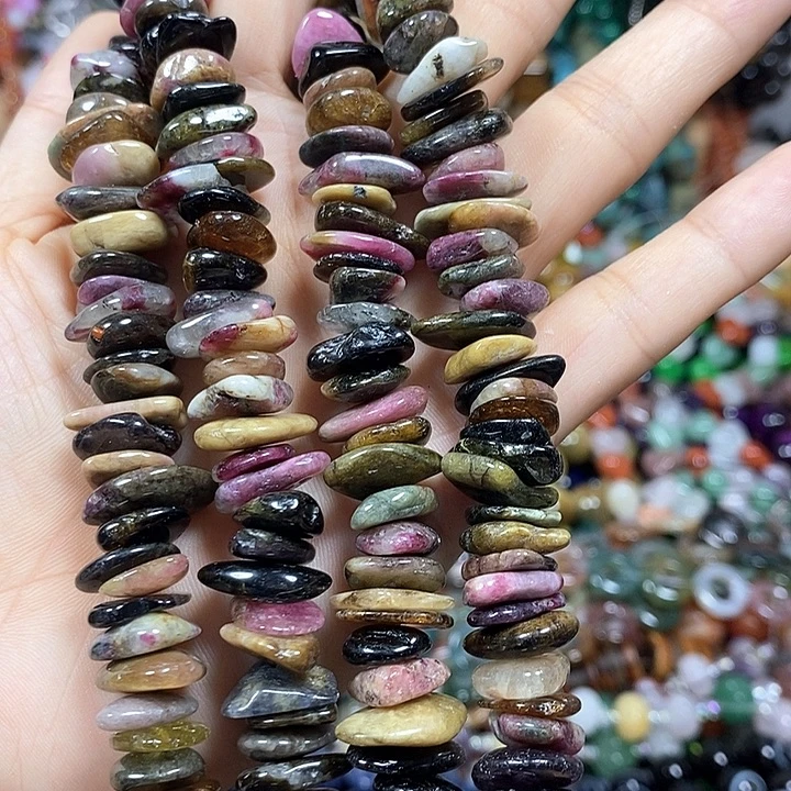 玛瑙/玉髓未镶嵌珠宝半成品天然碧玺大大颗