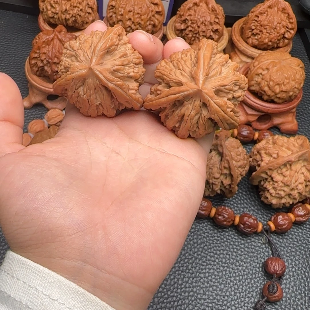 把件文玩核桃虎头