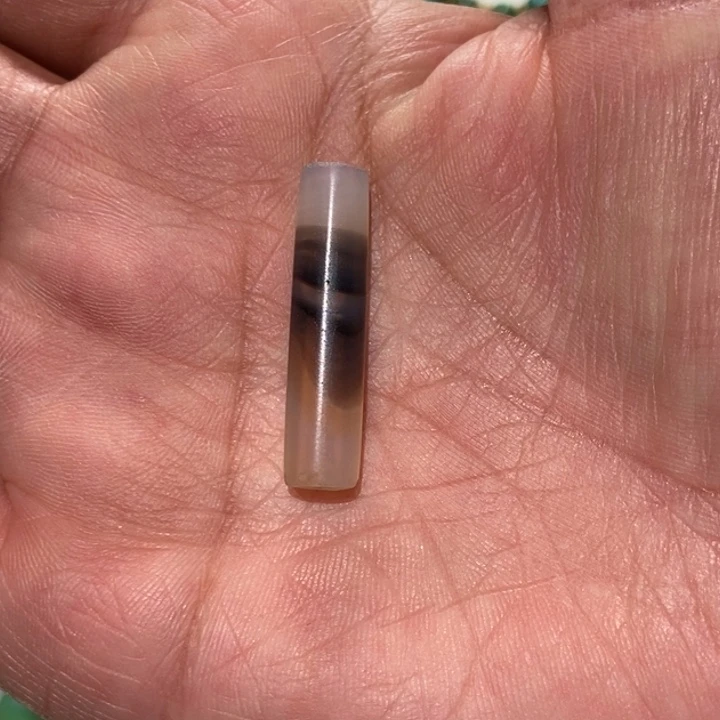 司***徒石英石纯铜藏地密码藏传古珠