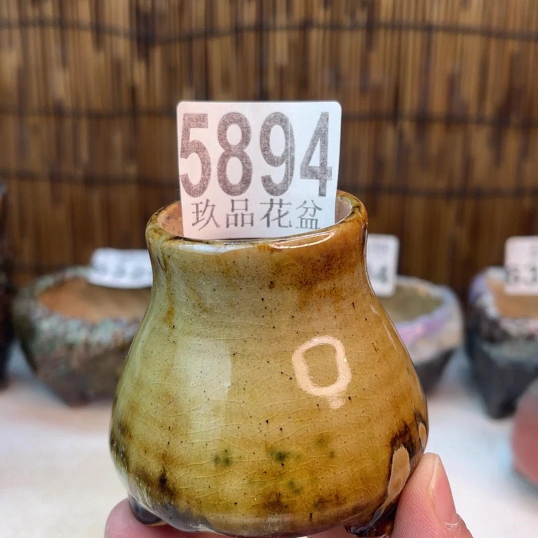 手工花盆默认瑕疵完美者勿拍